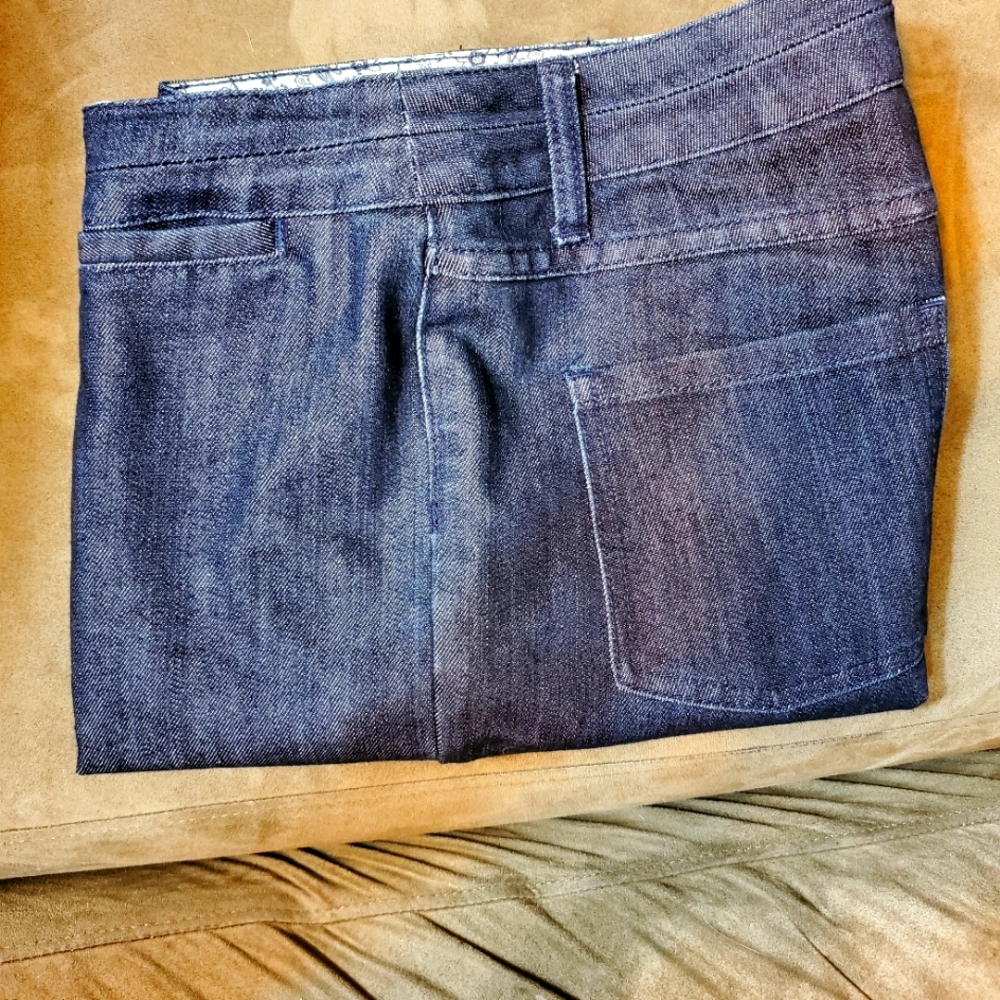 Chico's platinum Denim Jeans
